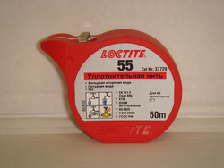 Герметизирующая нить для газа и питьвой воды, 50 м. от Loctite купить в Северодвинске по низким ценам