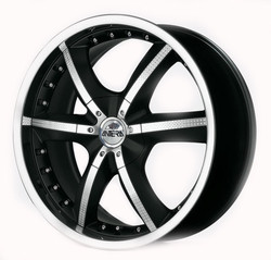   Antera 389 20/9,5 ET40 Racing black lip polished   -  www.shumi-shop.com  