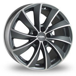 Rial RIAL LUGANO 7.5X17 5/120 ET36 d76.1 /graphit-matt front polished/ BMW [LU75736B93-9]   -  www.shumi-shop.com  