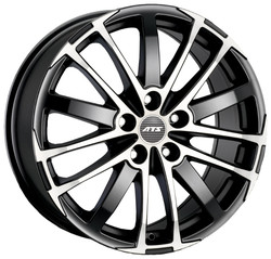   Ats X-Treme 18/8 ET35 Racing black front polished   -  www.shumi-shop.com  