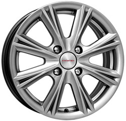 Rapid RAPID  (KC416) 6.0X15 4/100 ET48 d54.1 /black platinum/ [r9881]   -  www.shumi-shop.com  