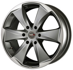   Mak Raptor6 17/7,5 ET50 Graphite mirror face   -  www.shumi-shop.com  