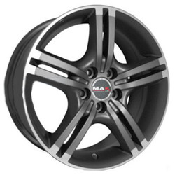   Mak Veloce Light 16/6,5 ET45 Hyper silver   -  www.shumi-shop.com  