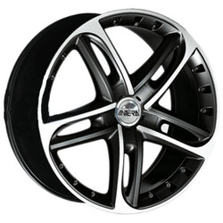   Antera 501 19/8,5 ET32 Racing black front polished   -  www.shumi-shop.com  