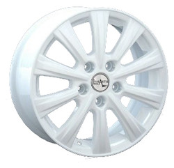   Legeartis TY75 16/6,5 ET45 white   -  www.shumi-shop.com  