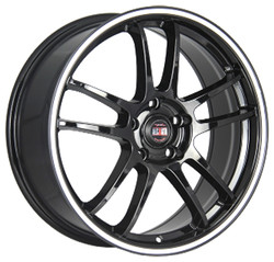 Диск литой Alcasta M30 16/6,5 ET33 Bkws купить в интернет-магазине в www.shumi-shop.com в Северодвинске