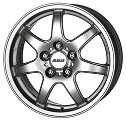   Alutec Spyke 16/7 ET48 Polar silver   -  www.shumi-shop.com  