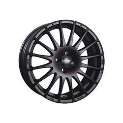   Oz Superturismo LM 18/8 ET42 Matt black red stripe   -  www.shumi-shop.com  