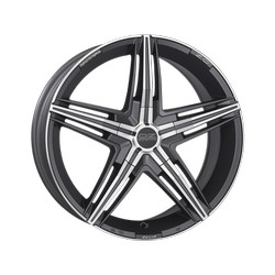 Диск литой Oz David 18/8 ET35 Matt graphite diamond cut купить в интернет-магазине в www.shumi-shop.com в Северодвинске