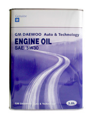    General motors DAEWOO ENG INE OIL SAE 5W30,   -  