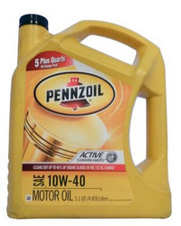    Pennzoil Motor Oil SAE 10W-40,   -  