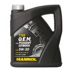    Mannol O.E.M. for Peugeot Citroen 5W-30,   -  