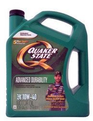    Quaker state Advanced Durability Motor Oil SAE 10W-40,   -  