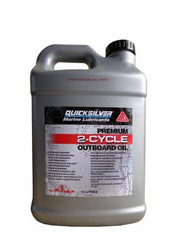    Quicksilver Premium 2-Cycle Outboard Oil TC-W3,   -  