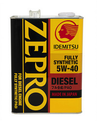    Idemitsu Zepro Diesel 5W-40 Cf Fully Synthetic 4,   -  