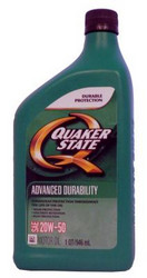    Quaker state Advanced Durability SAE 20W-50 Motor Oil,   -  