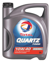 Купить моторное масло Total Quartz Diesel 7000 10W40, в интернет-магазине в Северодвинске