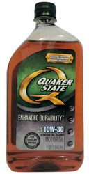    Quaker state Enhanced Durability SAE 10W-30 SyntheticBlend Motor Oil,   -  