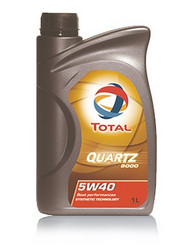 Купить моторное масло Total Quartz 9000 5W40, в интернет-магазине в Северодвинске