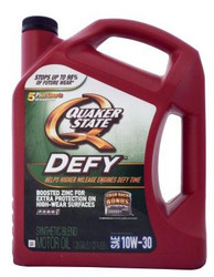    Quaker state Defy Synthetic Blend SAE 10W-30 Motor Oil,   -  