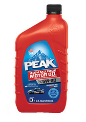    Peak High Mileage Oil 5W-20 (0,946),   -  