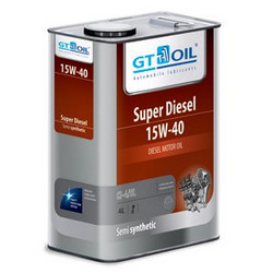 Купить моторное масло Gt oil Super Diesel, 4л, в интернет-магазине в Северодвинске