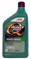    Quaker state Advanced Durability Motor Oil SAE 10W-40,   -  