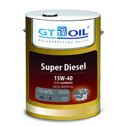 Купить моторное масло Gt oil Super Diesel, 20л, в интернет-магазине в Северодвинске