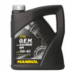    Mannol O.E.M. for Daewoo GM 5W-40,   -  