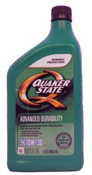    Quaker state Advanced Durability SAE 10W-30 Motor Oil,   -  