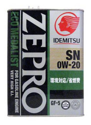    Idemitsu Zepro ECO MEDALIST 0W-20,   -  