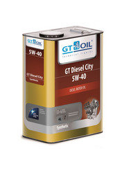 Купить моторное масло Gt oil GT Diesel City 4л, в интернет-магазине в Северодвинске
