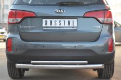 Russtal ЗАЩИТА ЗАДНЕГО БАМПЕРА УГОЛКИ D63 SORENTO 2012-