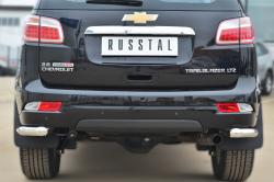 Russtal ЗАЩИТА ЗАДНЕГО БАМПЕРА УГОЛКИ D63 (СЕКЦИИ) TRAILBLAZER 2012