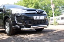 Russtal ЗАЩИТА ЗАДНЕГО БАМПЕРА D76 C4 AIRCROSS 2012-