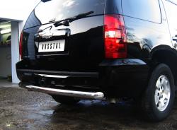 Russtal ЗАЩИТА ЗАДНЕГО БАМПЕРА D76 (ДУГА) TAHOE 2006-2012