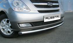 Russtal ЗАЩИТА ПЕРЕДНЕГО БАМПЕРА D63 (ДУГА) H1 2008-