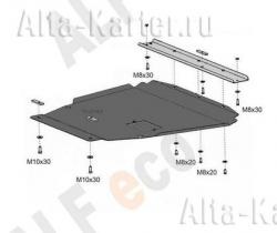 ALFeco  "Alfeco"     Ford Transit Connect 2005-2018